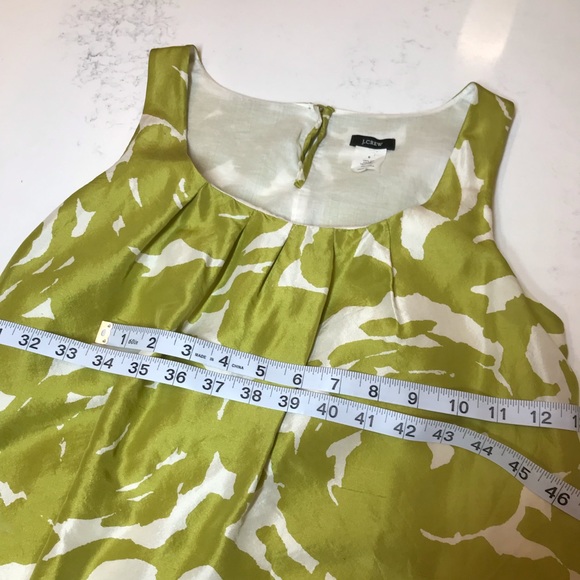 J. Crew Silk Floral Sleeveless Top - Size 0 - Picture 11 of 12